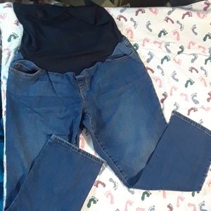 Liz lange maternity blue jeans like new
